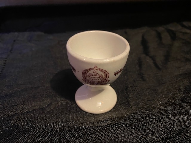 CHINA EGG CUP FROM THE FLEET OF THE AUTRALIAN NAVY