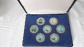 BATTLE OF TRAFALGAR SOUVENIR MEDALLION SET