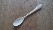 EARLY TYPE BONE SPOON MADE BY SAILORS AT SEA