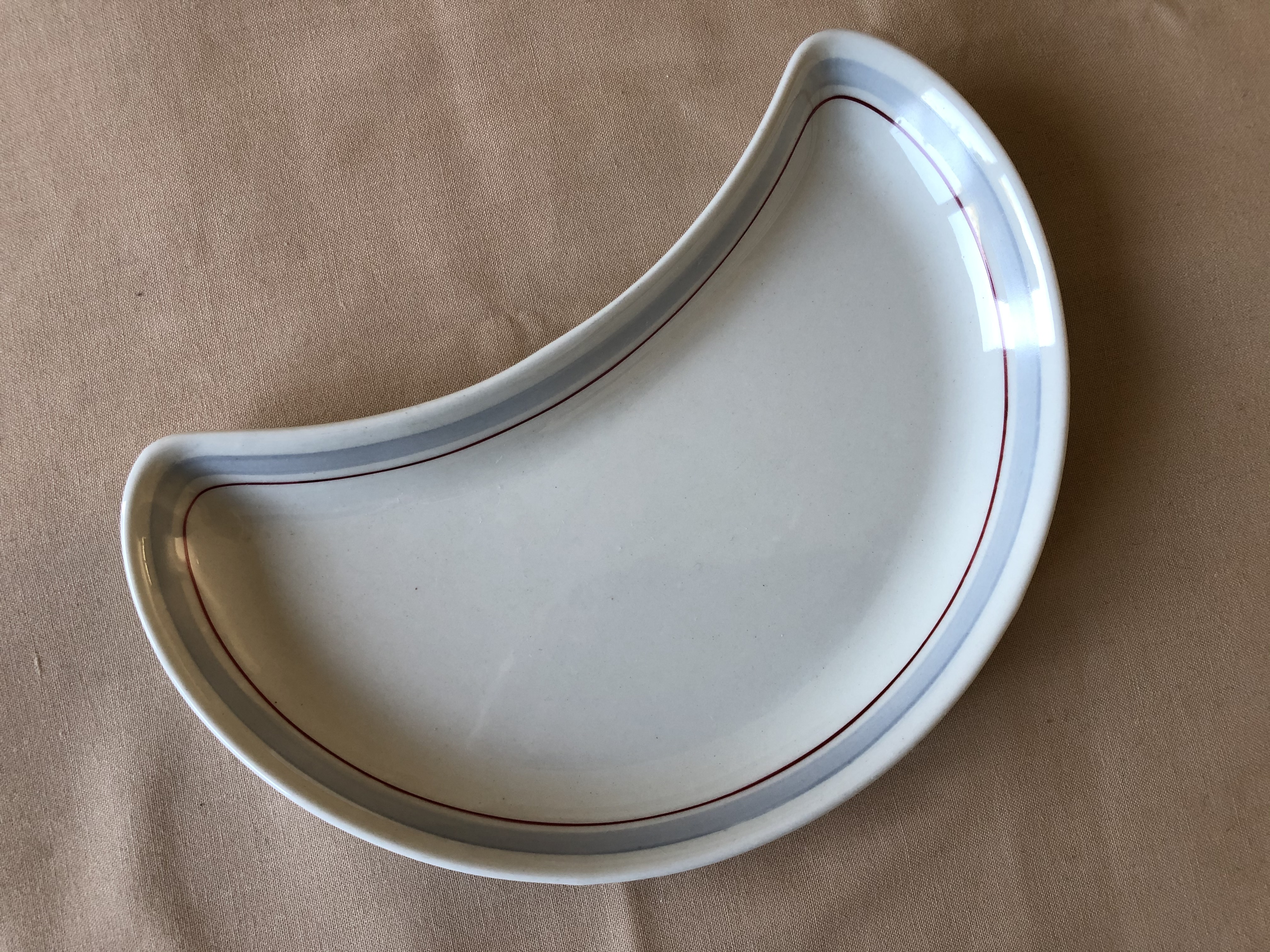 HALF MOON SERVING DISH FROM THE CANADIAN PACIFIC SHIPPING COMPANY