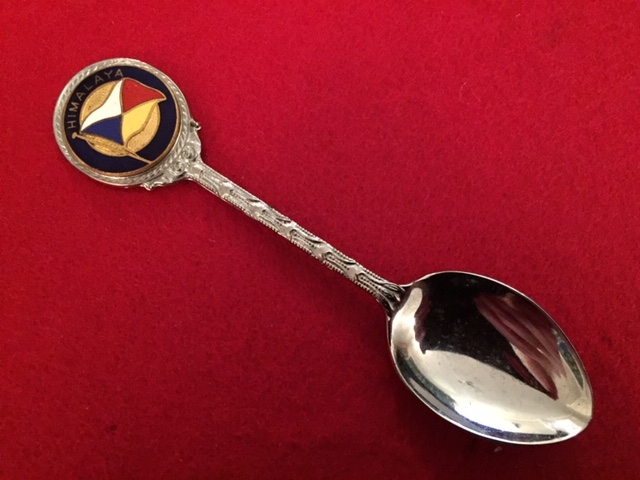 SOUVENIR SPOON FROM THE P&O LINE VESSEL THE HIMALAYA   