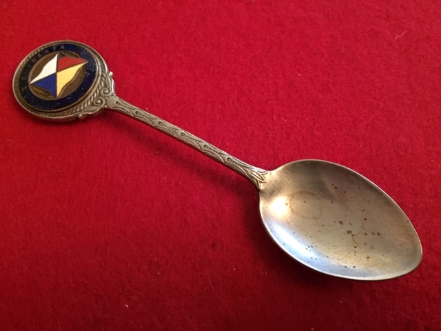 SOUVENIR SPOON FROM THE P&O LINE VESSEL THE IBERIA