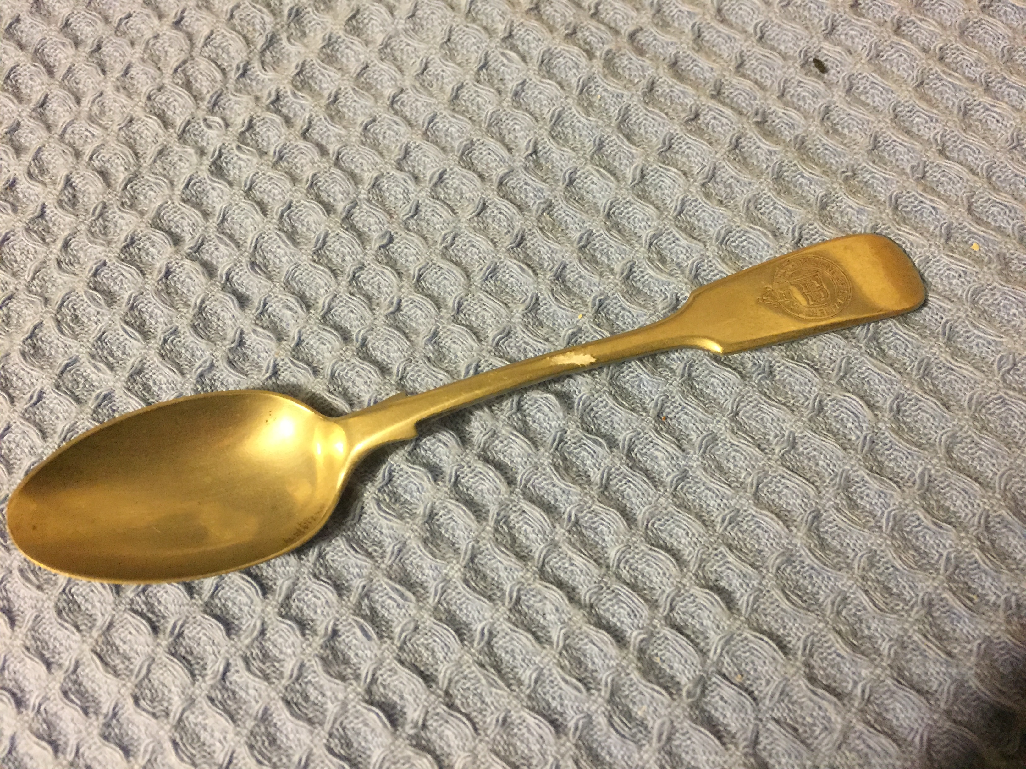 SOUVENIR TEA SPOON FROM THE NATAL LINE OF STEAMERS