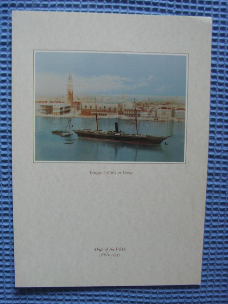 DINNER MENU FOR THE OLD ORIENT LINE VESSEL THE SS ORIANA DATED JULY 1998