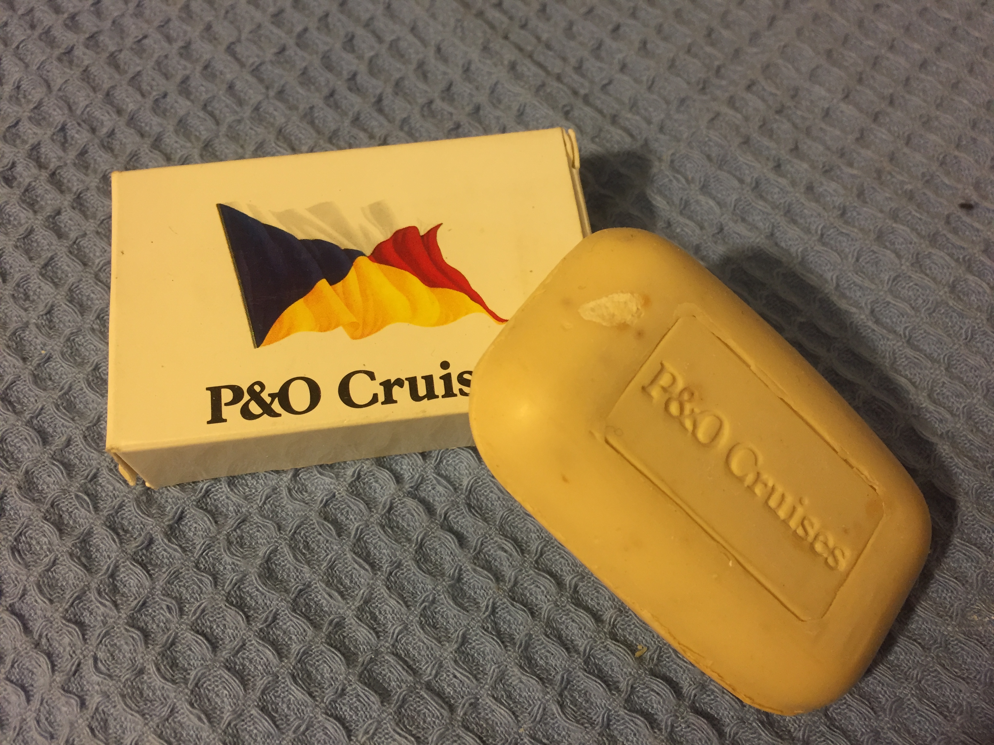 FROM THE 1960's AN UNUSED P&O CRUISES SOAP IN ORIGINAL BOX