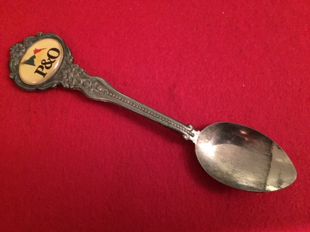 VERY EARLY P&O SOUVENIR SPOON