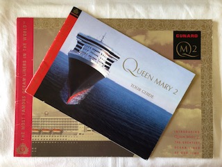 TOUR GUIDE AND BOOKLET FOR THE LAUNCH OF THE QUEEN MARY 2