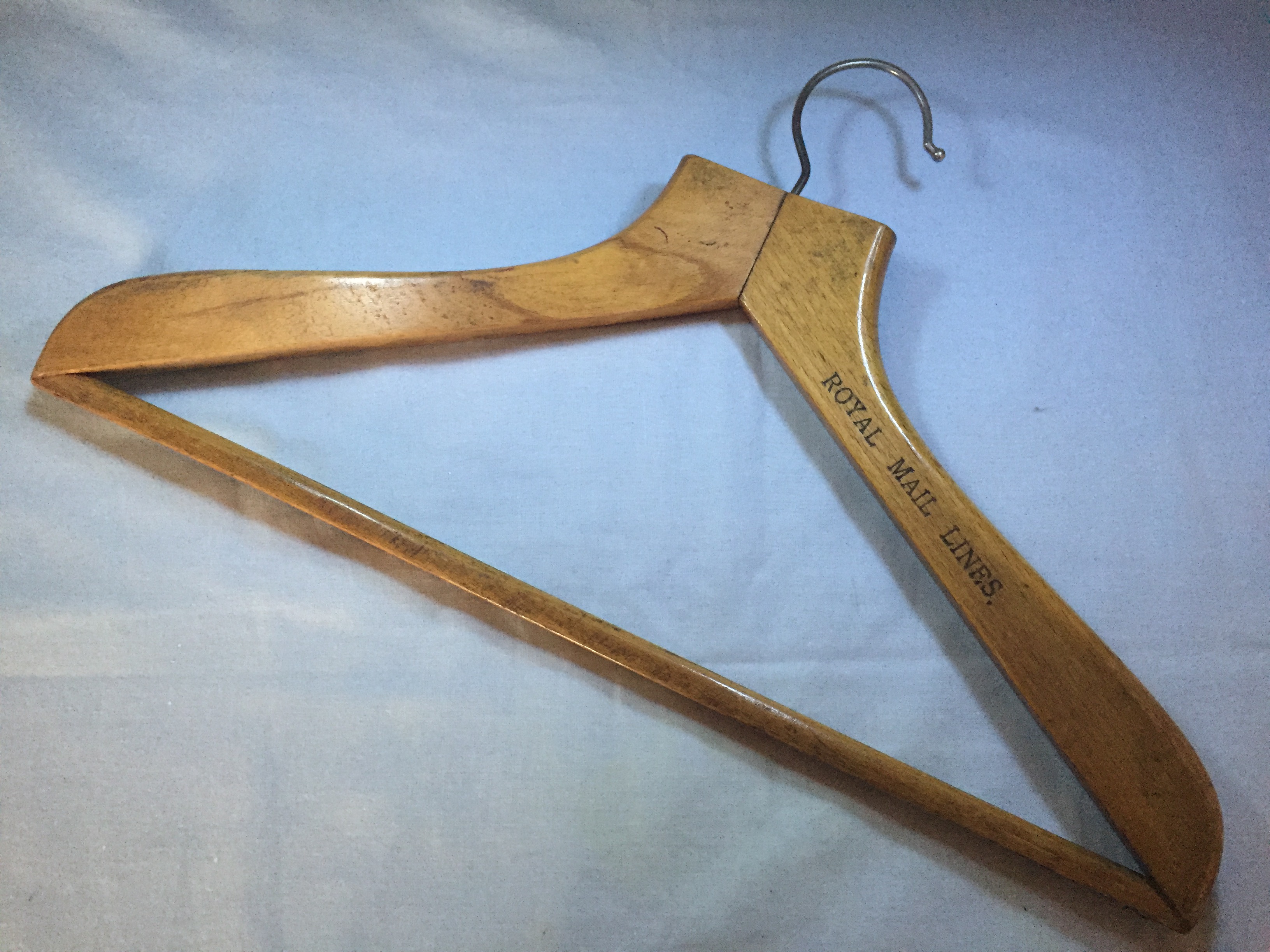 ORIGINAL COATHANGER FROM THE ROYAL MAIL LINE   