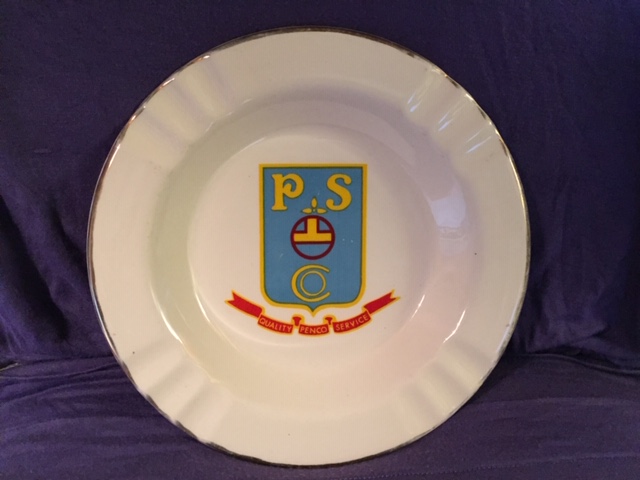 SOUVENIR DECORATIVE CHINA PLATE FROM THE SABINA LINE