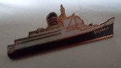 LAPEL PIN FROM THE CUNARD LINE VESSEL THE RMS SYLVANIA