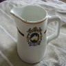 MARITIME CHINA MILK JUG SOUVENIR WITH NAME ON 'THE AUSTRALIA'