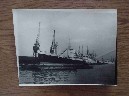 LARGE B/W PHOTOGRAPH OF THE BLUE STAR LINE VESSEL THE TIMARU STAR