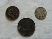 SET OF 3 VERY OLD COINS FROM THE EAST INDIA SHIPPING COMPANY