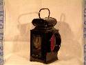 SCARCE OLD BLACK LAMP FROM THE DOCKLANDS RAIL
