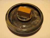 VERY EARLY STYLE & EXCELLENT CONDITION LOUNGE ASHTRAY FROM THE P&O LINE