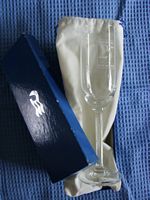SUPERB CHAMPAGNE GLASS SOUVENIR CELEBRATING THE 25th ANNIVERSARY OF THE CRUISE LINE PRINCESS CRUISES