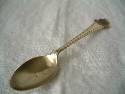 SILVER PLATED SPOON FROM CUNARD LINE VESSEL THE RMS QUEEN MARY