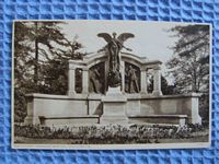 OLD AND ORIGINAL SEPIA POSTCARD OF THE TITANIC ENGINEERS MEMORIAL, SOUTHAMPTON