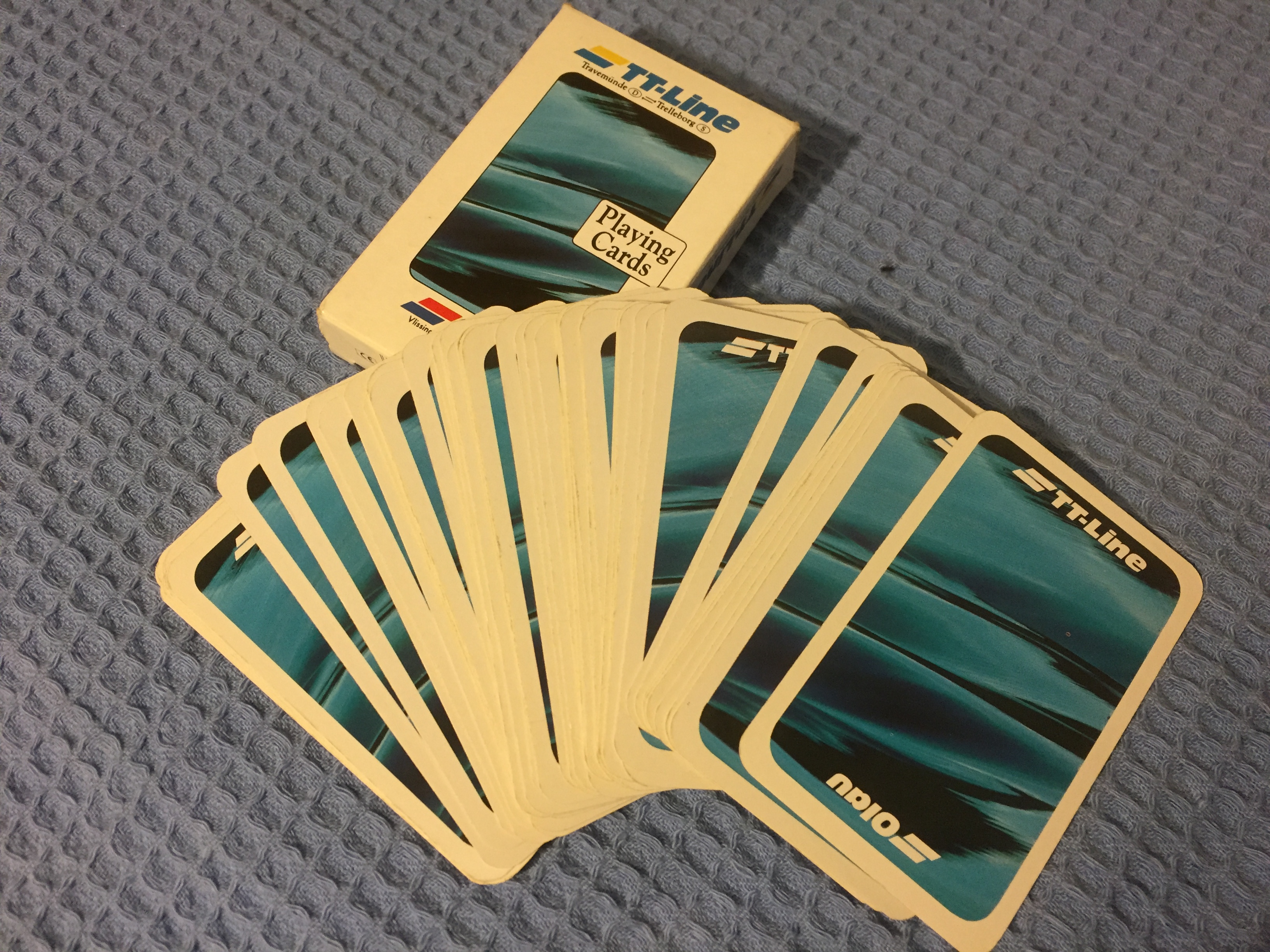 COMPLETE SET OF TT LINE PLAYING CARDS 