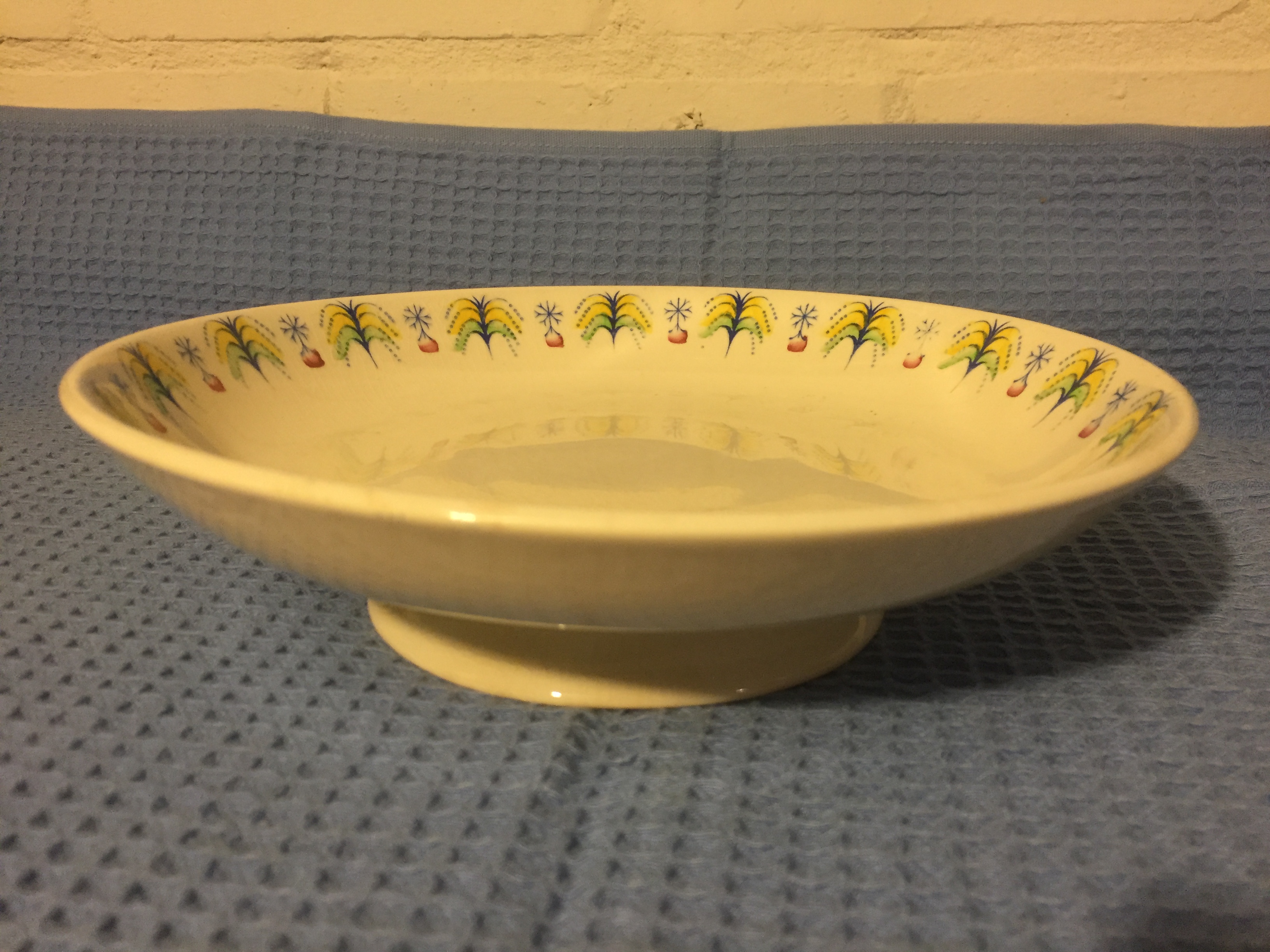 VERY EARLY 1920'S DESIGN CAKE STAND FROM THE UNION CASTLE LINE