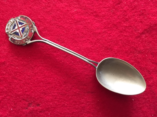 SOUVENIR SPOON FROM THE OLD UNION CASTLE LINE VESSEL THE WALMER CASTLE  