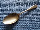 EARLY IN SERVICE DESSERT SPOON FROM THE CUNARD WHITE STAR LINE