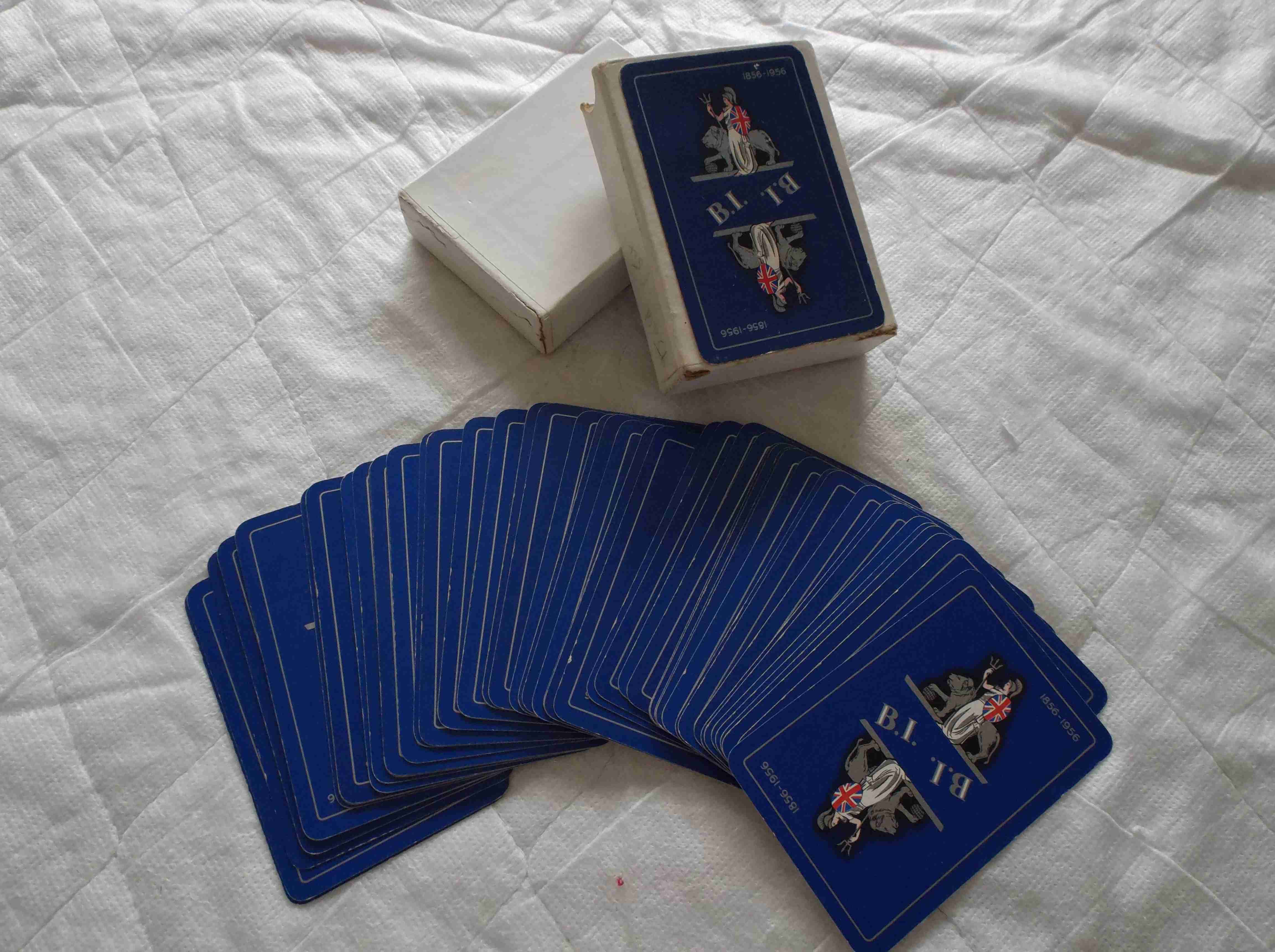 SET OF SOUVENIR PLAYING CARDS FROM THE BRITISH INDIA STEAM NAVIGATION COMPANY