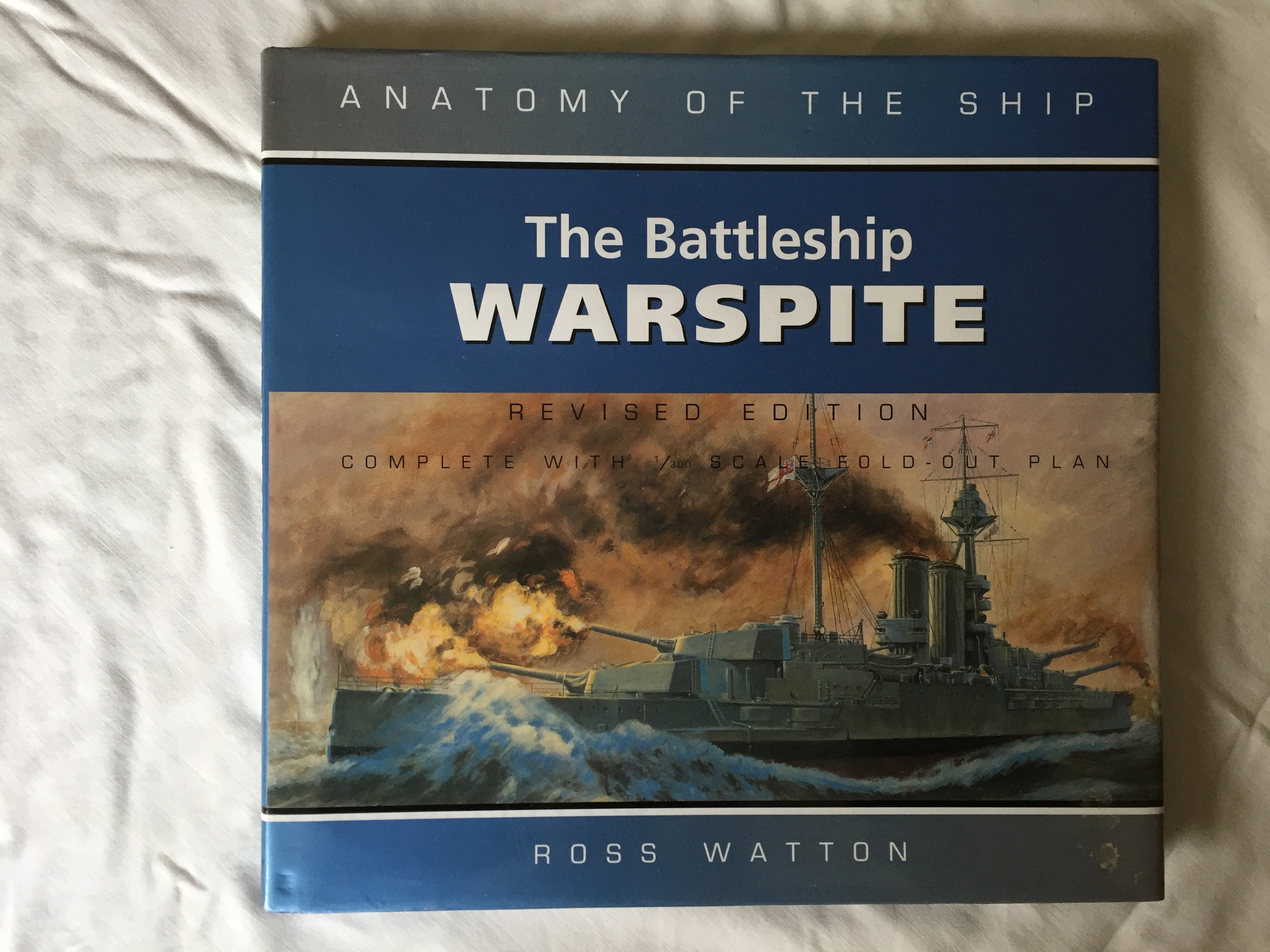 FANTASTIC BOOK ‘THE BATTLESHIP WARSPITE’ BY ROSS WATTON