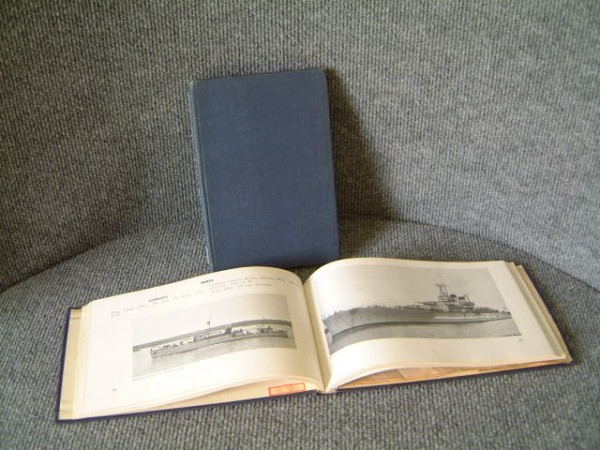 PAIR OF SUPERB OLD ROYAL NAVAL BOOKS FROM 1940's