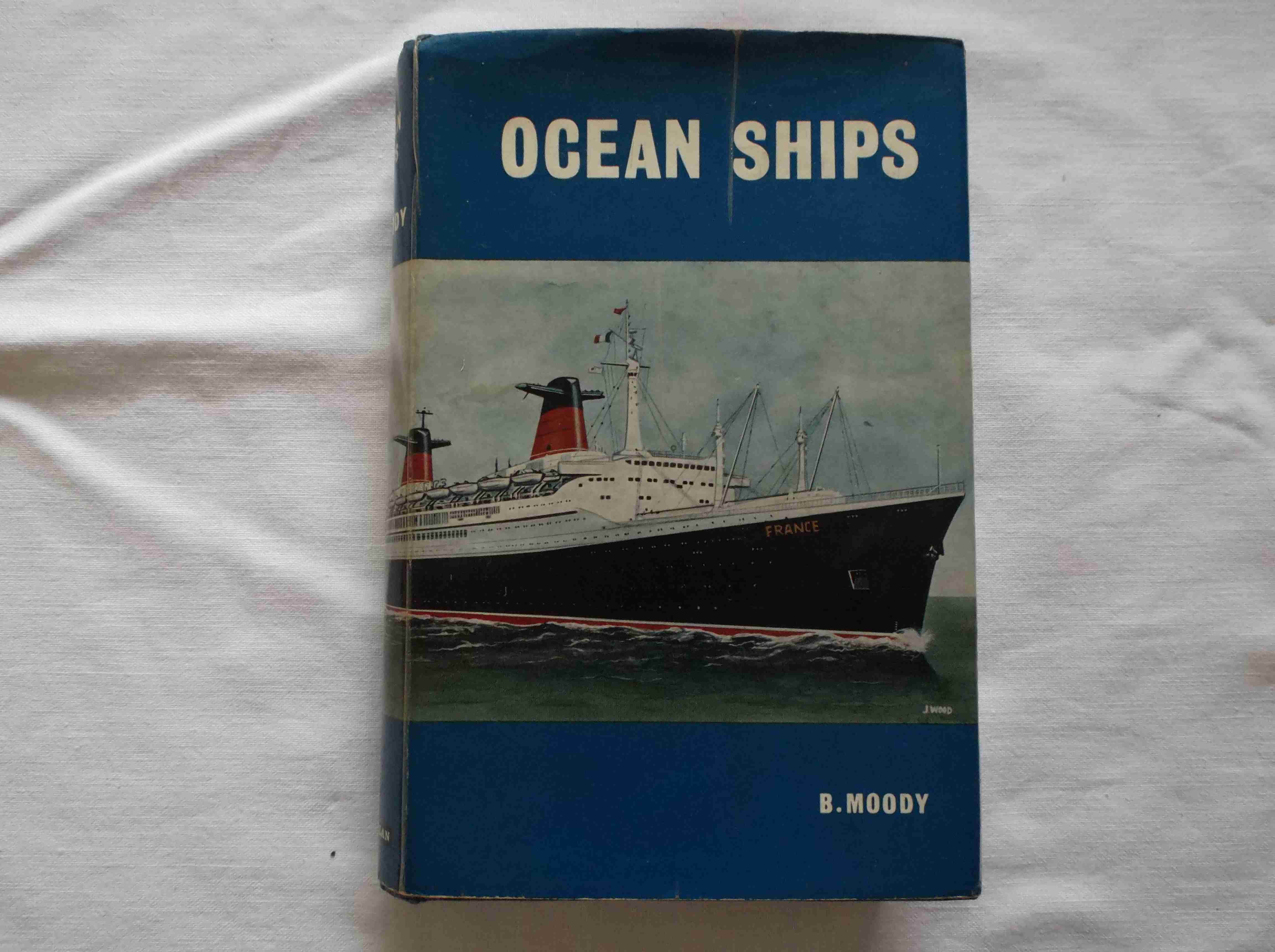 RARE MARITIME BOOK FROM THE 'OCEAN SHIPS' COLLECTION DATED 1964