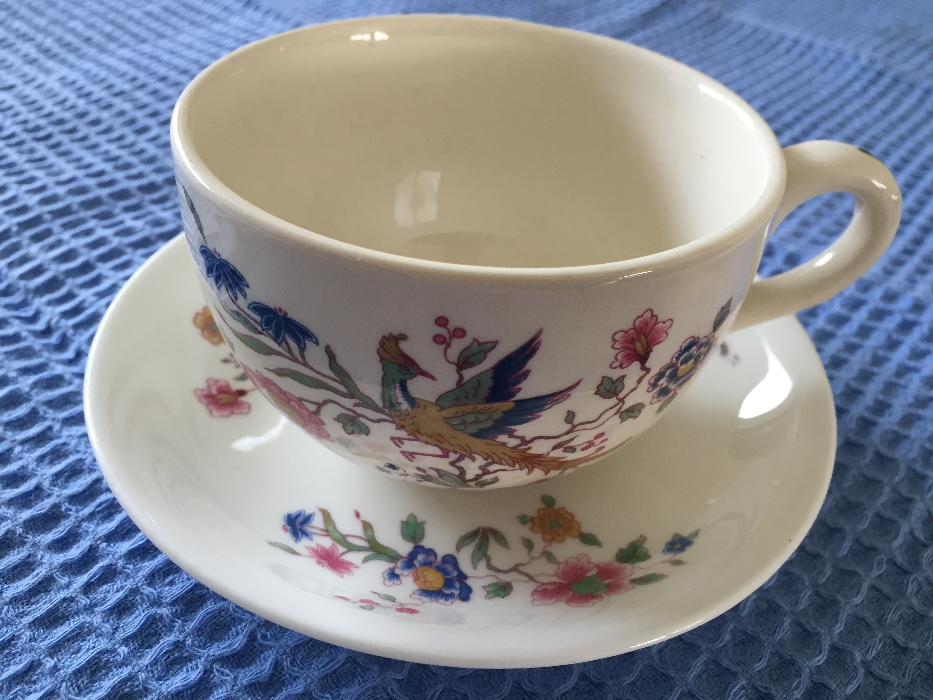 ORIGINAL CUP AND SAUCER FROM THE FURNESS LINE SHIPPING COMPANY