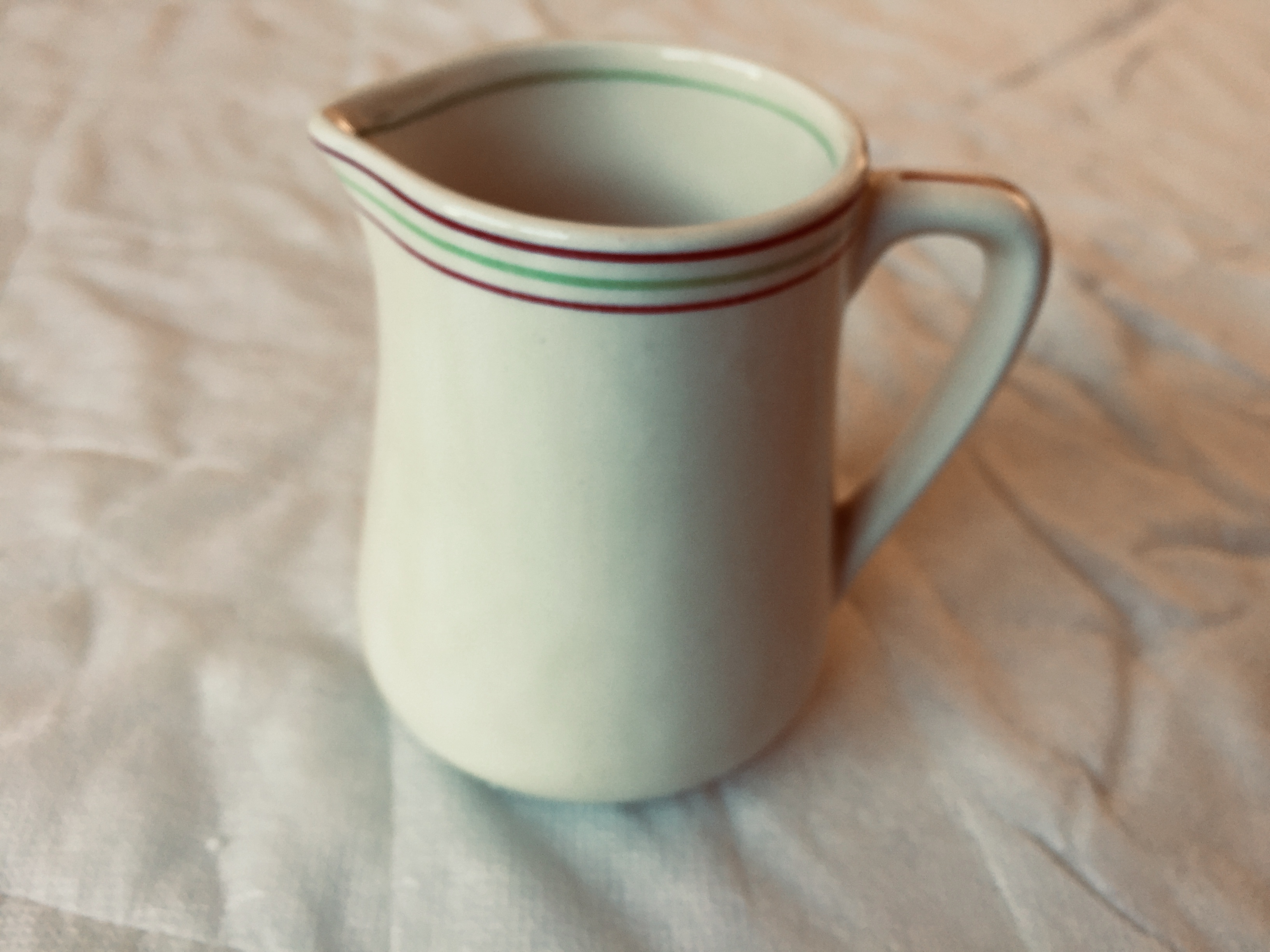 AS USED ON BOARD P&O LINE MILK JUG FROM THE 1960's