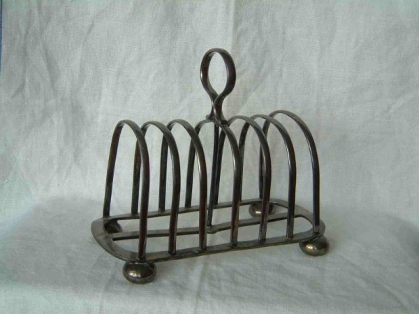 SILVER PLATED TOAST RACK FROM THE SHIP THE STAR OF VICTORIA