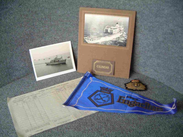 COLLECTION FROM THE ROYAL FLEET AUXILIARY VESSEL ENGARDINE