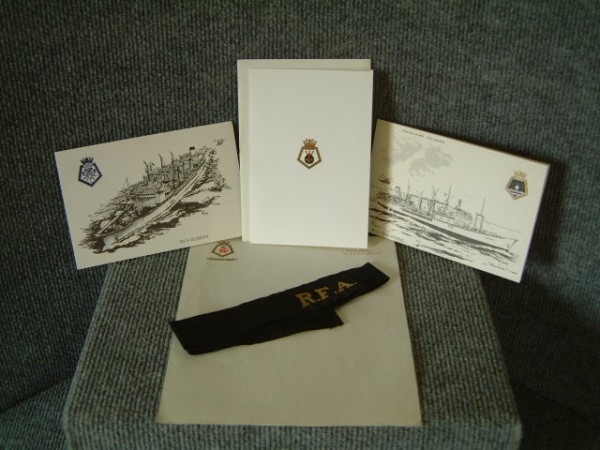 SMALL COLLECTION OF ITEMS FROM THE ROYAL FLEET AUXILIARY