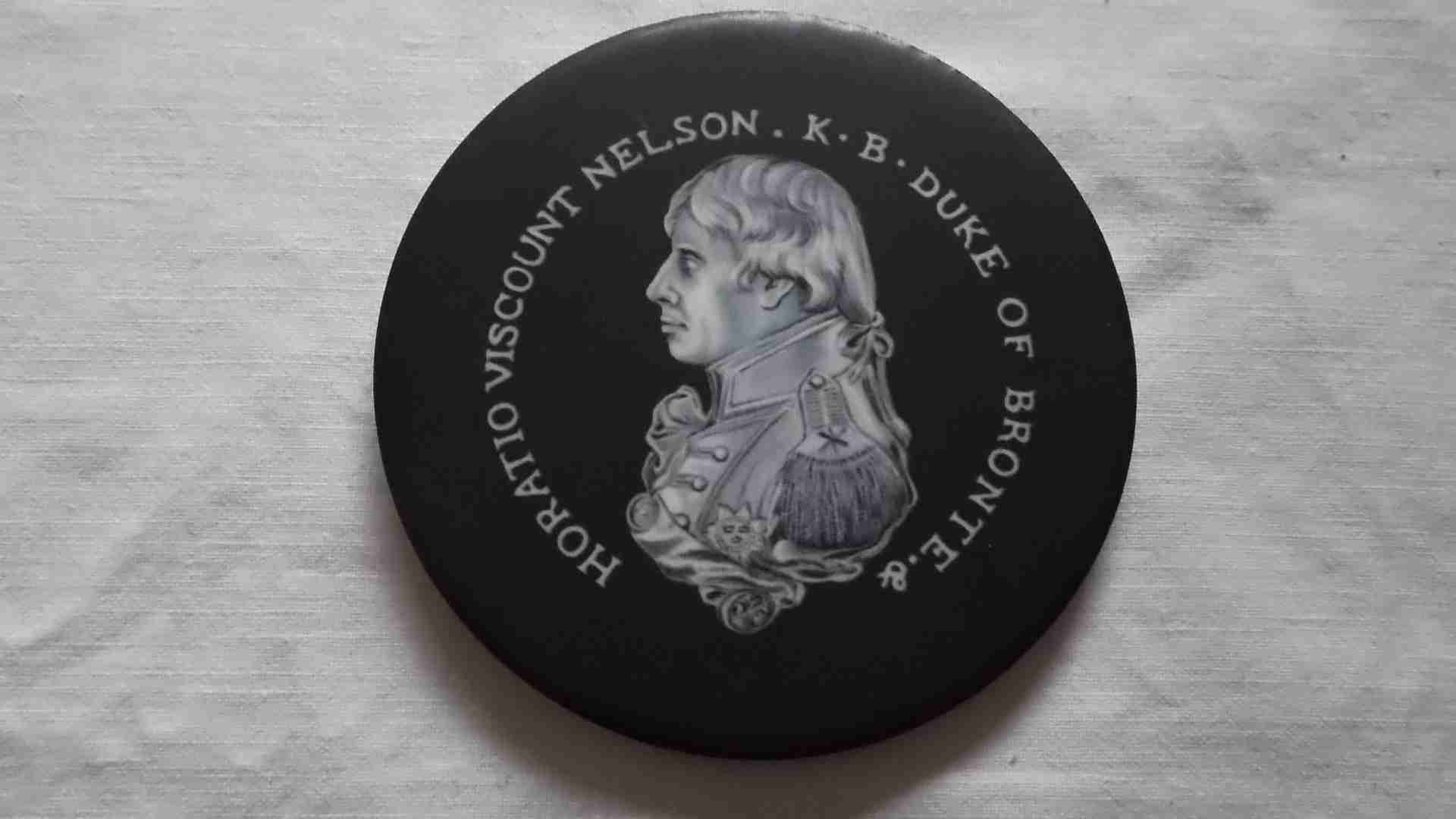 SOUVENIR COASTER MAT OF LORD HORAIO NELSON