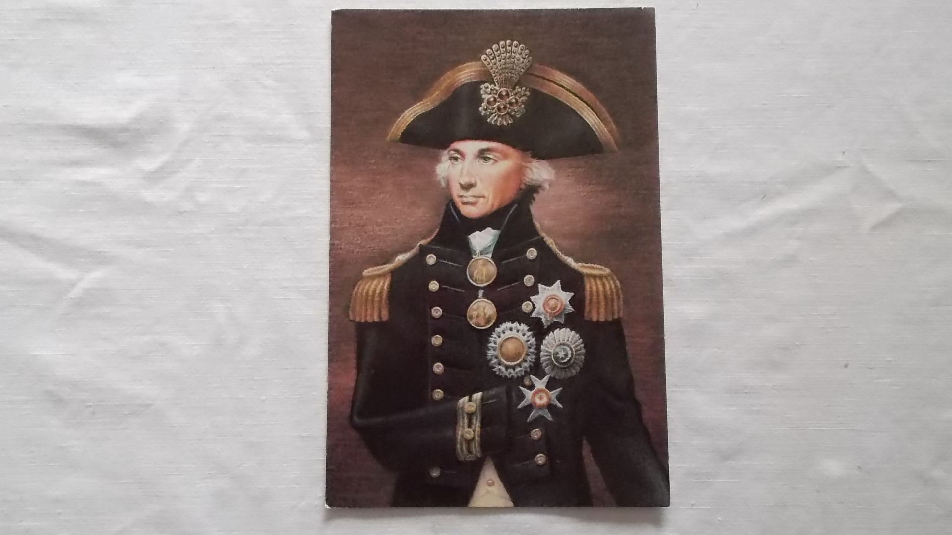 HORATIO NELSON SOUVENIR POSTCARD 