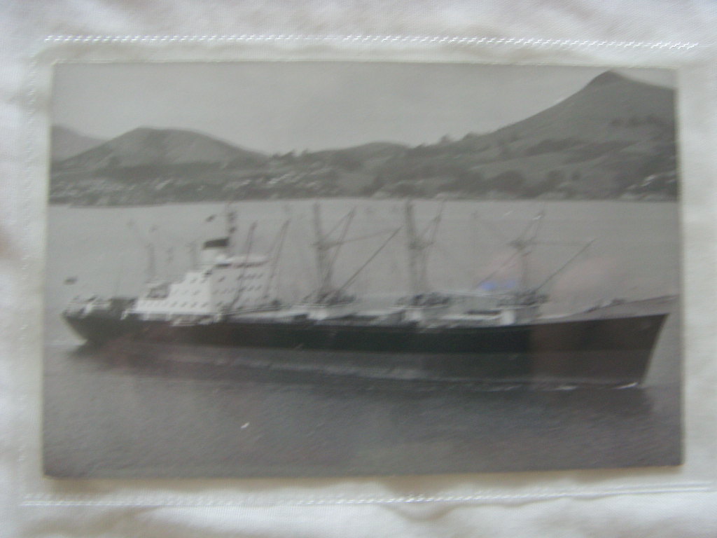 ORIGINAL B/W PHOTOGRAPH OF THE BANK LINE VESSEL THE BEAVERBANK