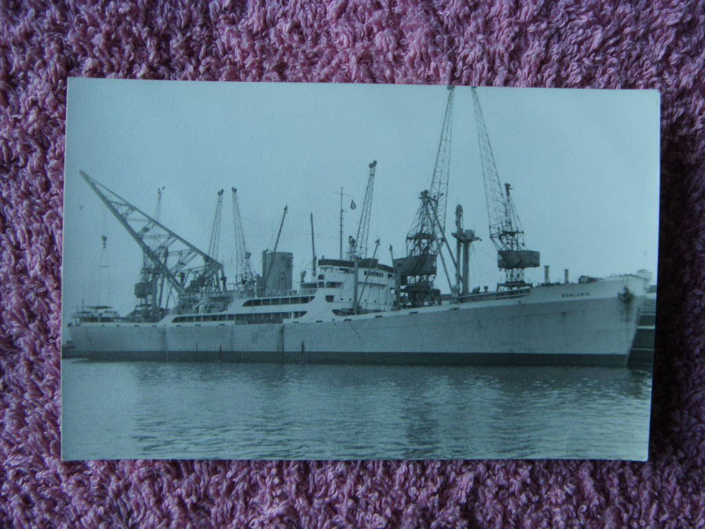 ORIGINAL B/W PHOTOGRAPH OF THE BEN LINE VESSEL THE BENLARIG