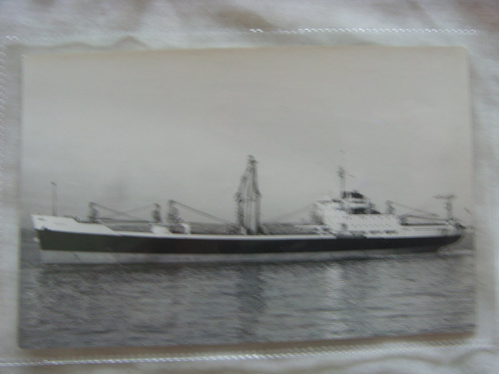 ORIGINAL B/W PHOTOGRAPH OF THE HARRISON LINE VESSEL THE MAGICIAN