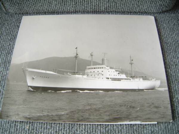 ORIGINAL PHOTOGRAPH OF THE VESSEL THE MV PARMA