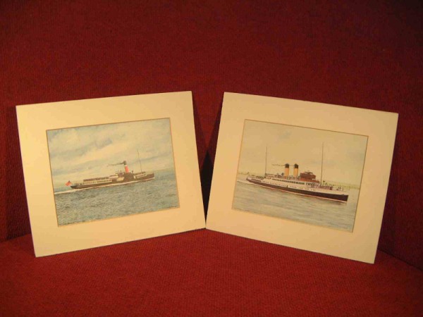 PAIR OF SUPERB COLOUR PRINTS BY J. McCONNOCHIET